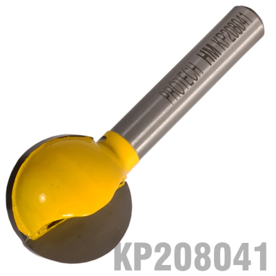 (image for) Plunge Cutting Ball 3/4'(19mm) X 3/4'(19mm) 1/4'shank