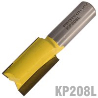 (image for) Straight Bit 3/4'(19mm) X 1 1/4'(31.8mm) Two Flute 1/2' Shank