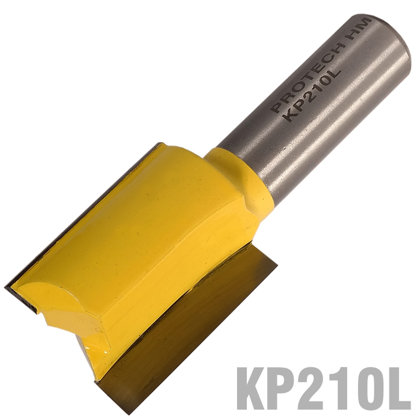 (image for) Straight Bit 1'(25.4mm) X 1 1/4'(31.8mm) Two Flute 1/2' Shank