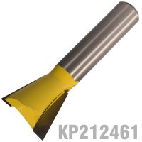 Dovetail Bit 3/4' (19mm) X 1/2' 1/2' Shank (image for) Dovetail Bit 3/4' (19mm) X 1/2' 1/2' Shank