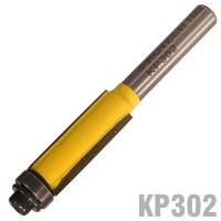 (image for) Trim Bit 3/8' X 1'with Bottom Bearing 1/4' Shank