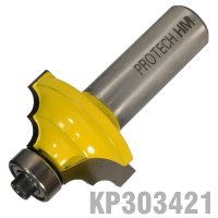 (image for) Double Round Bit 1 1/4' X 9/16' Radius 3/16' 1/2' Shank