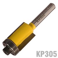(image for) Trim Bit 16mm X 20mm With Bottom Bearing 1/4' Shank