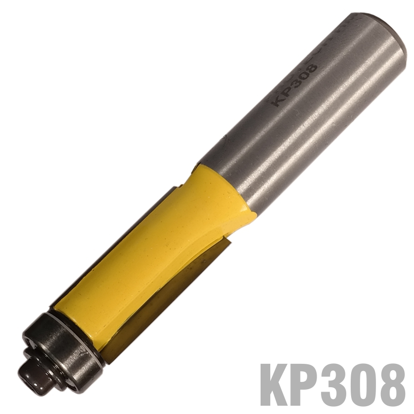 (image for) Trim Bit 1/2' X 1'with Bottom Bearing 1/2' Shank
