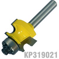 Edge Beading Bit 7/8' X 9/16' Radius 1/8' 1/4' Shank (image for) Edge Beading Bit 7/8' X 9/16' Radius 1/8' 1/4' Shank