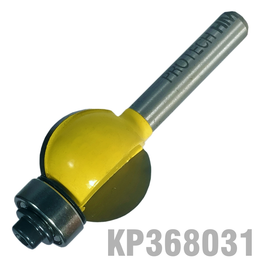 (image for) Internal Bull Nose 20mm X 5/8' Half Radius Radius 13/16' 1/4' Shank