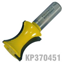 External Bull Nose 1' X 1' Half Radius 1/2' Shank (image for) External Bull Nose 1' X 1' Half Radius 1/2' Shank