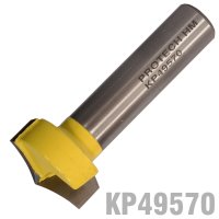 Panel Mould 1' X 1/2' Round Over Radius 7.5 1/2' Shank (image for) Panel Mould 1' X 1/2' Round Over Radius 7.5 1/2' Shank