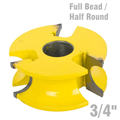 (image for) Full Bead/half Round 3/4'