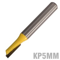 (image for) Straight Bit 5mm X 13mm Single Flute Metric 1/4' Shank