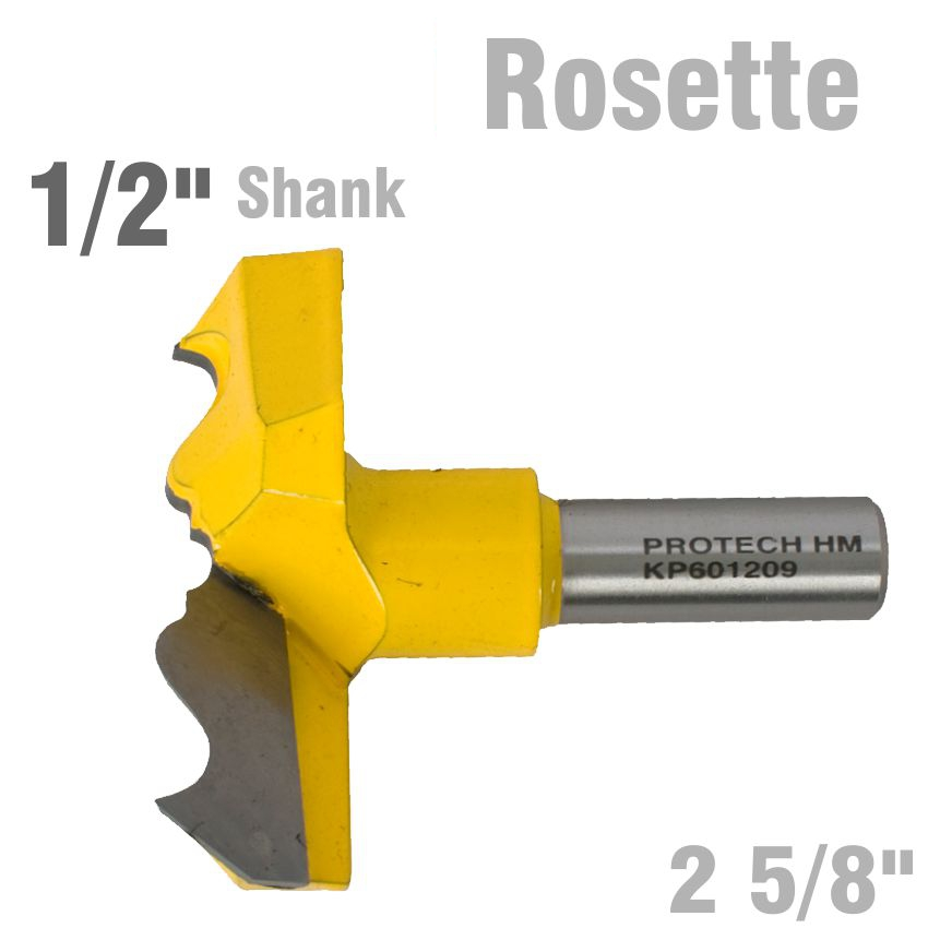 (image for) Rosette Bit 66.7mm (2 5/8'cutting Diameter) 1/2' Shank