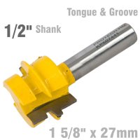 Tongue And Groove Taper (wedge Taper) 1 5/8' X 27mm 1/2' Shank (image for) Tongue And Groove Taper (wedge Taper) 1 5/8' X 27mm 1/2' Shank