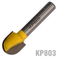 Core Box Bit 1/2' X 1/4'sh (image for) Core Box Bit 1/2' X 1/4'sh
