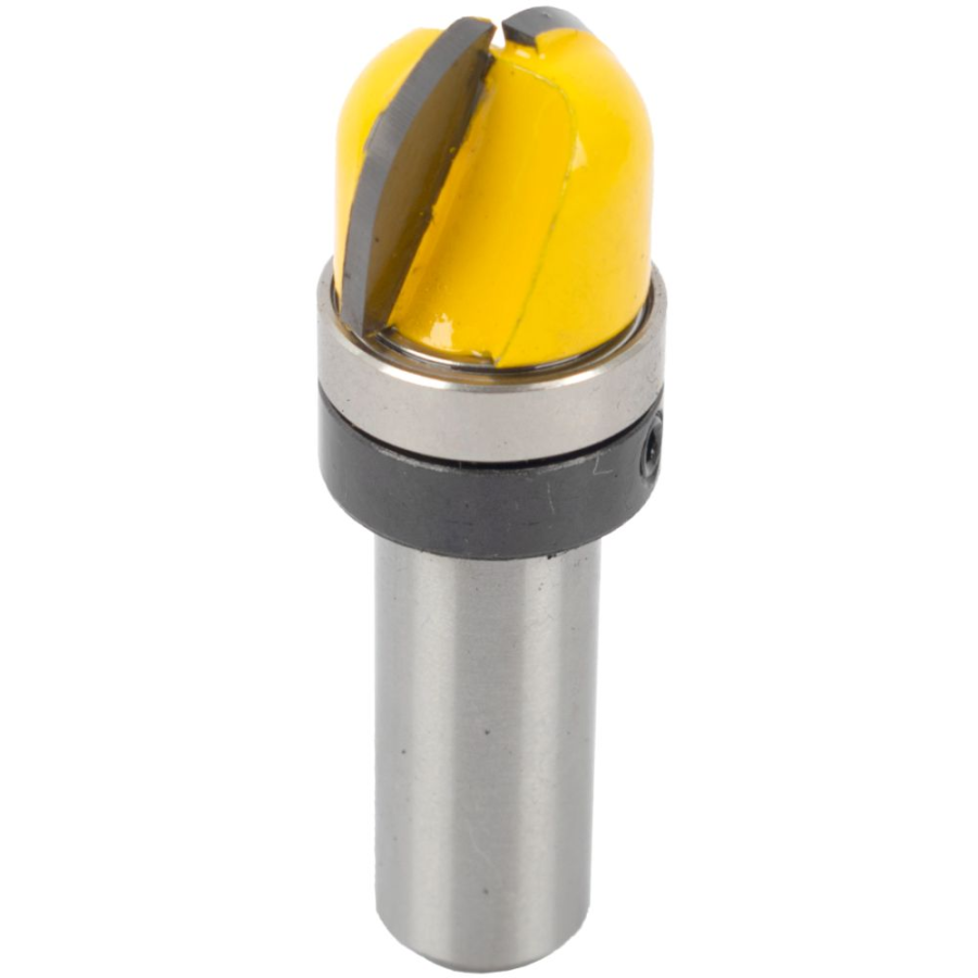 (image for) Dish Carv. Bit 3/4'd X 5/8' L X 1/4' R X 1/2' Shank Incl. Bearing