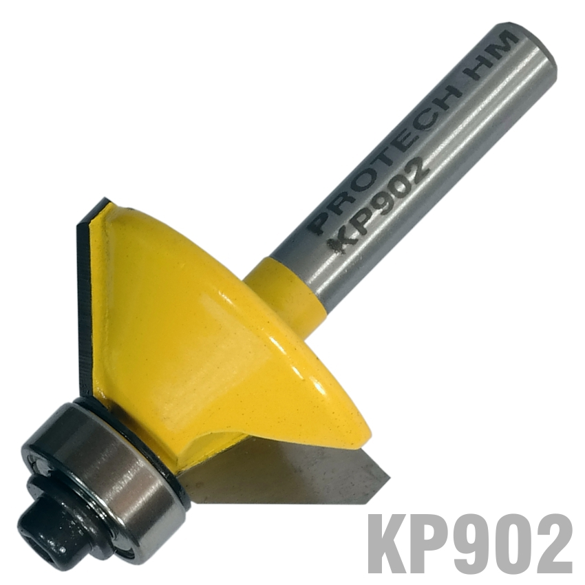 (image for) Chamfer Bit Tct 45° 1 3/16' X 1/2' X 1/4' Shank
