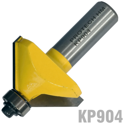 (image for) Chamfer Bit Tct 45° 1 5/8' X 3/4' X 1/2' Shank