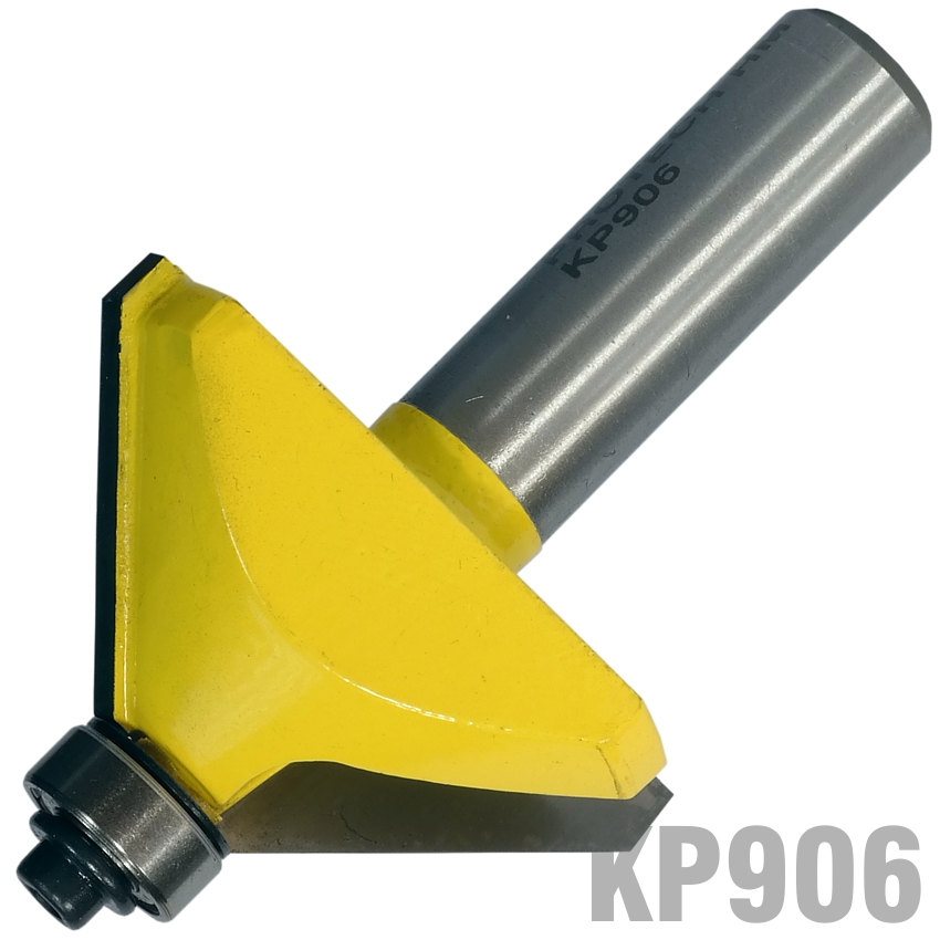 (image for) Chamfer Bit Tct 45° 1 7/8' X 1' X 1/2' Shank