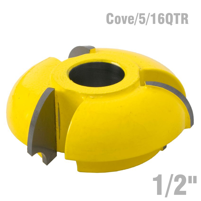(image for) 3 Wing Ctr 1/2 Cove/5/16qtr.rd