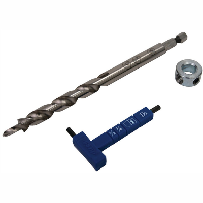 (image for) Kreg Easy Set Drill Bit Wiht Stop Collar & Gauge/hex Wrench