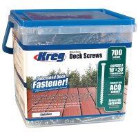 (image for) Kreg Stainless Steel Deck Screws 2' #8 Coarse Pan Head 700ct