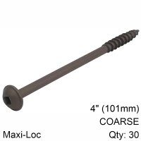 (image for) Kreg Hd Protec-kote Pocket-hole Screws - 101mm / 4.00', Coarse-thread
