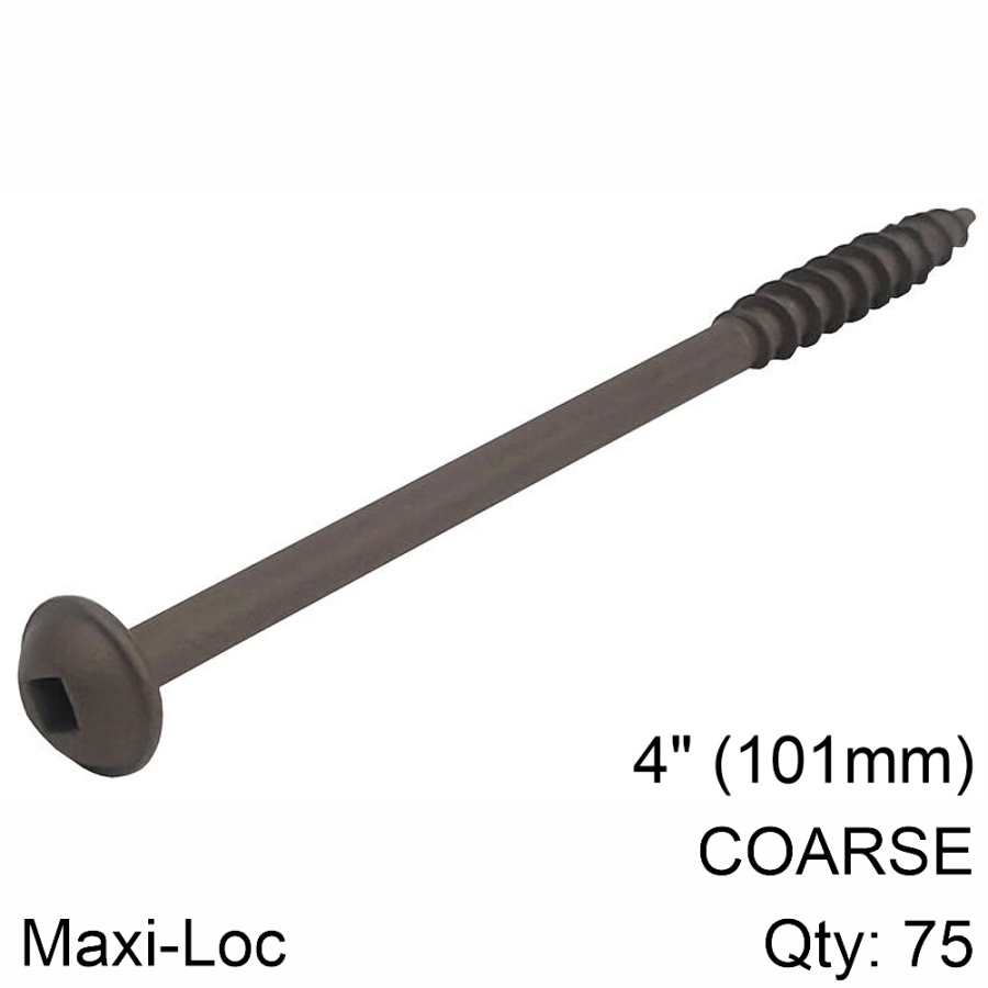 (image for) Kreg Hd Protec-kote Pocket-hole Screws - 101mm / 4.00', Coarse-thread