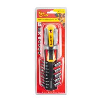 (image for) 15pc Screwdriver Set With Bits Sockets And Belt Clip