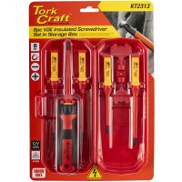(image for) 8pc Screwdriver Set Vde Insulated C/w Storage Box