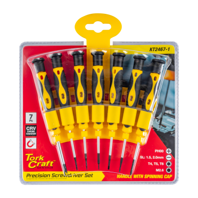 (image for) 7pc Precision Screwdriver Set For Cell Phone