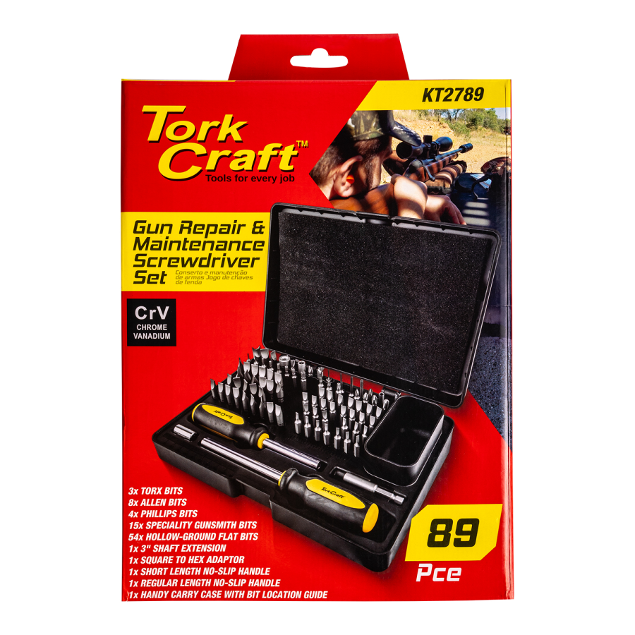 (image for) Gunsmithing Set 89pc Screwdriving Set Professional