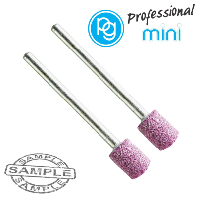 (image for) Ruby Grinding Stones 8x10mm.cyl.sh3mm.2pcs