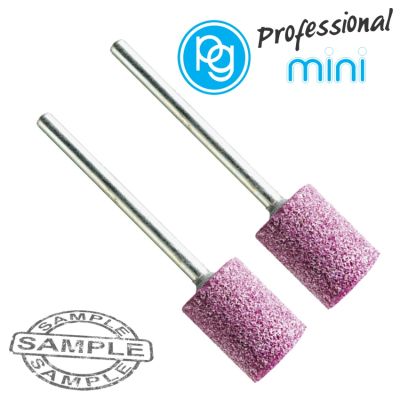 (image for) Ruby Grinding Stones 12x15mm.cyl.sh3mm.2pcs