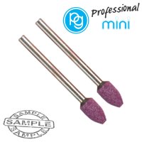 (image for) Ruby Grinding Stones 6x10mm.bulet.sh3mm.2pcs