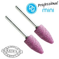 Ruby Grinding Stones 10x20mm. Bullet.sh3mm.2pcs (image for) Ruby Grinding Stones 10x20mm. Bullet.sh3mm.2pcs