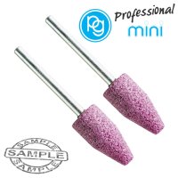 Ruby Grinding Stones 10x20mm.cyl/cone.sh3mm.2pcs (image for) Ruby Grinding Stones 10x20mm.cyl/cone.sh3mm.2pcs