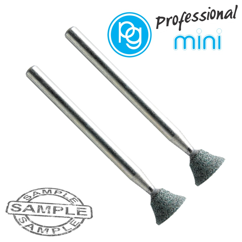 (image for) Silicon Carbide Stones 8x6mm.reverse Taper.sh3mm.2pcs