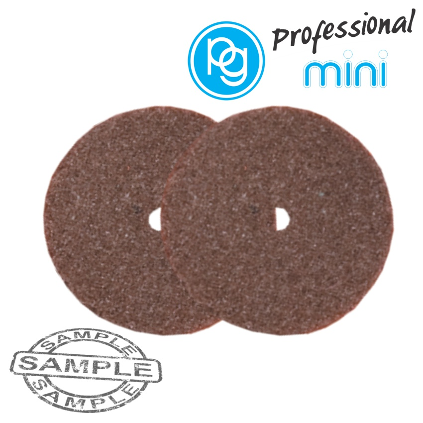 (image for) Wheel Grinding Stones. Brown Abv.22mm.2pcs