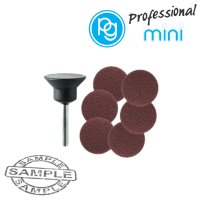 (image for) Backing Pad 20mm.sh 3.2mm + Sanding Discs.6pcs
