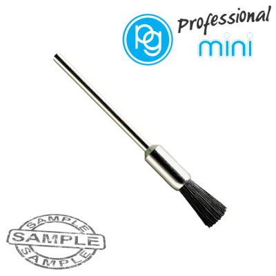 (image for) Black Bristle End Wire Brush 5mm. Sh.2.35mm