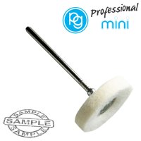 Hard Felt Polisher 22mm.wheel.sh.2.35mm (image for) Hard Felt Polisher 22mm.wheel.sh.2.35mm