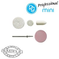 (image for) Assorted Felt Polish Points.3pcs +mandrel+polishing Paste Kit