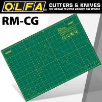 Olfa Green Cutting Mat 12'x18' 305 X 458mm (image for) Olfa Green Cutting Mat 12'x18' 305 X 458mm