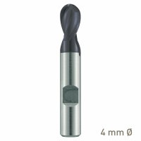 (image for) Maykestag ALUNIT HSS-Co8 Slot End Mill With Radius 4mm Short Series