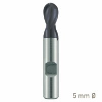 (image for) Maykestag ALUNIT HSS-Co8 Slot End Mill With Radius 5mm Short Series