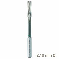 Maykestag HSS-E NC machine reamer 2.10mm H7 left-hand spiral (image for) Maykestag HSS-E NC machine reamer 2.10mm H7 left-hand spiral