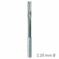 Maykestag HSS-E NC machine reamer 2.20mm H7 left-hand spiral (image for) Maykestag HSS-E NC machine reamer 2.20mm H7 left-hand spiral