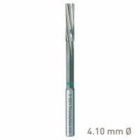 (image for) Maykestag HSS-E NC machine reamer 4.10mm H7 left-hand spiral