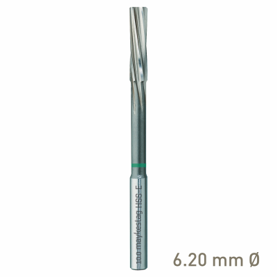 (image for) Maykestag HSS-E NC Machine Reamer 6.2mm Left-Hand Spiral Industrial