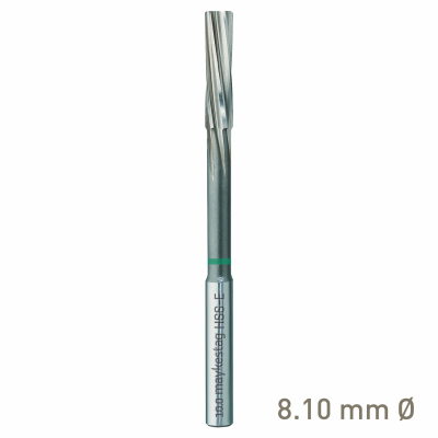 (image for) Maykestag HSS-E NC Machine Reamer 8.1mm Left-Hand Spiral Industrial