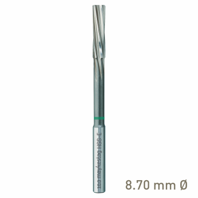 (image for) Maykestag HSS-E NC Machine Reamer 8.7mm Left-Hand Spiral Industrial